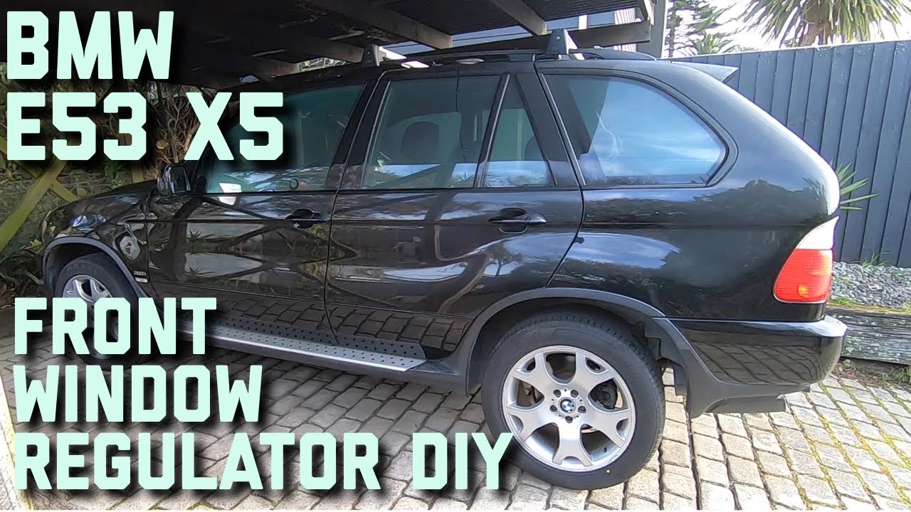 BMW E53 X5 Front Window Regulator DIY