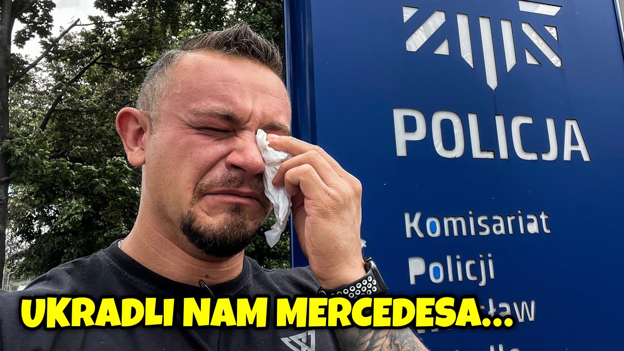 MERCEDES SKRADZIONY, ZAGINĄŁ na LITWIE! *Sprawa na POLICJI*