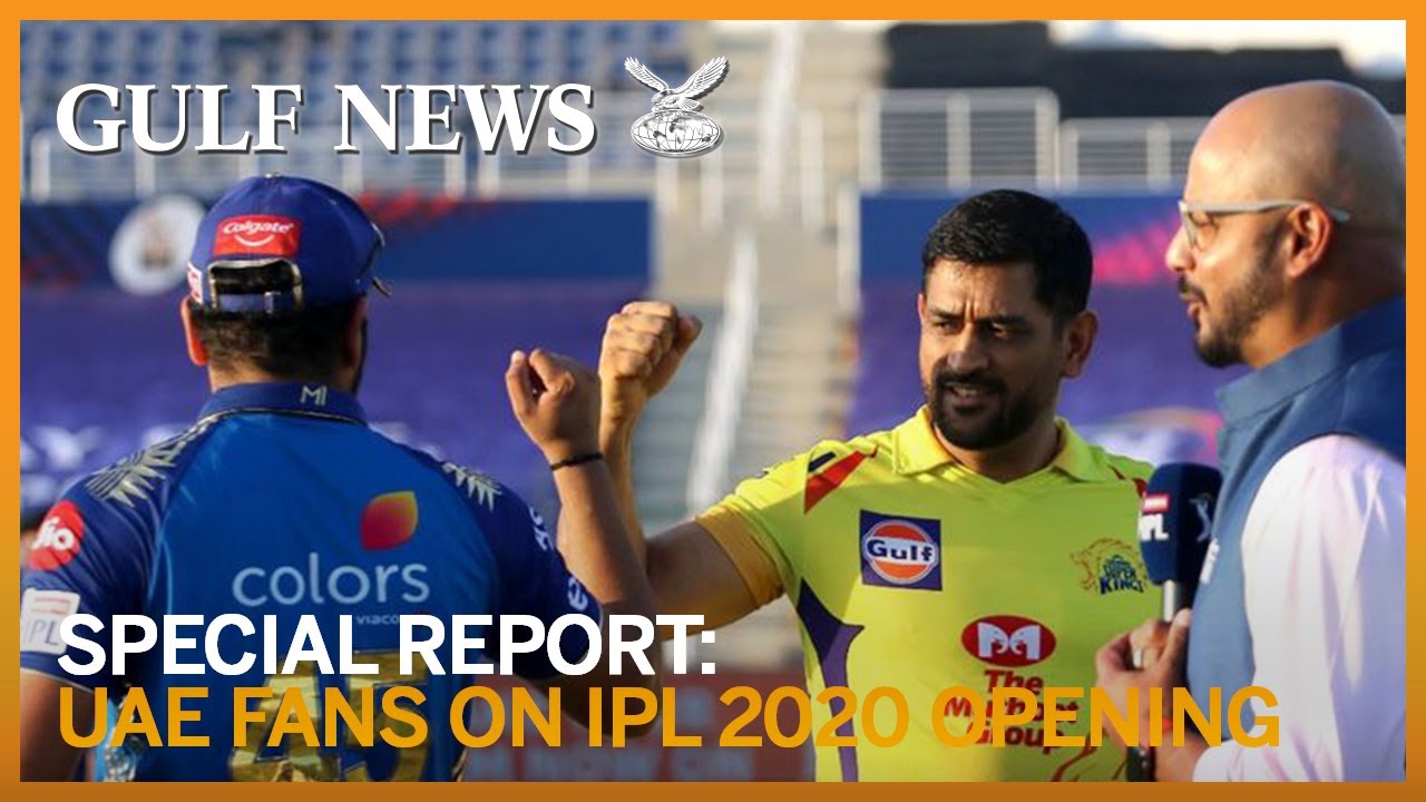 Fans show support on opening day of IPL 2020 in UAE
