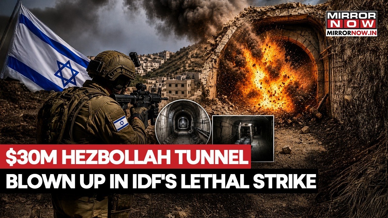 Idf Destroys 30-meter Hezbollah Tunnel In Southern Lebanon, Claims New Strike Success