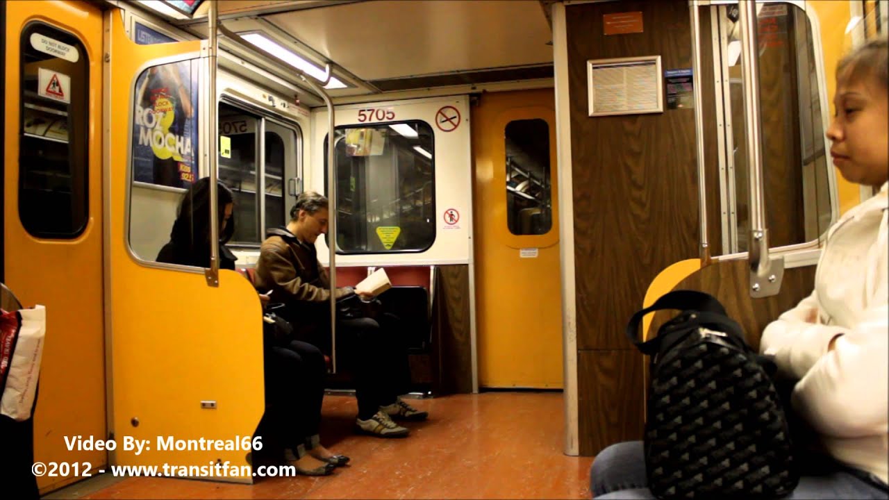 TTC Subway: A Ride on a Hawker-Siddeley H5 #5705 [HD]