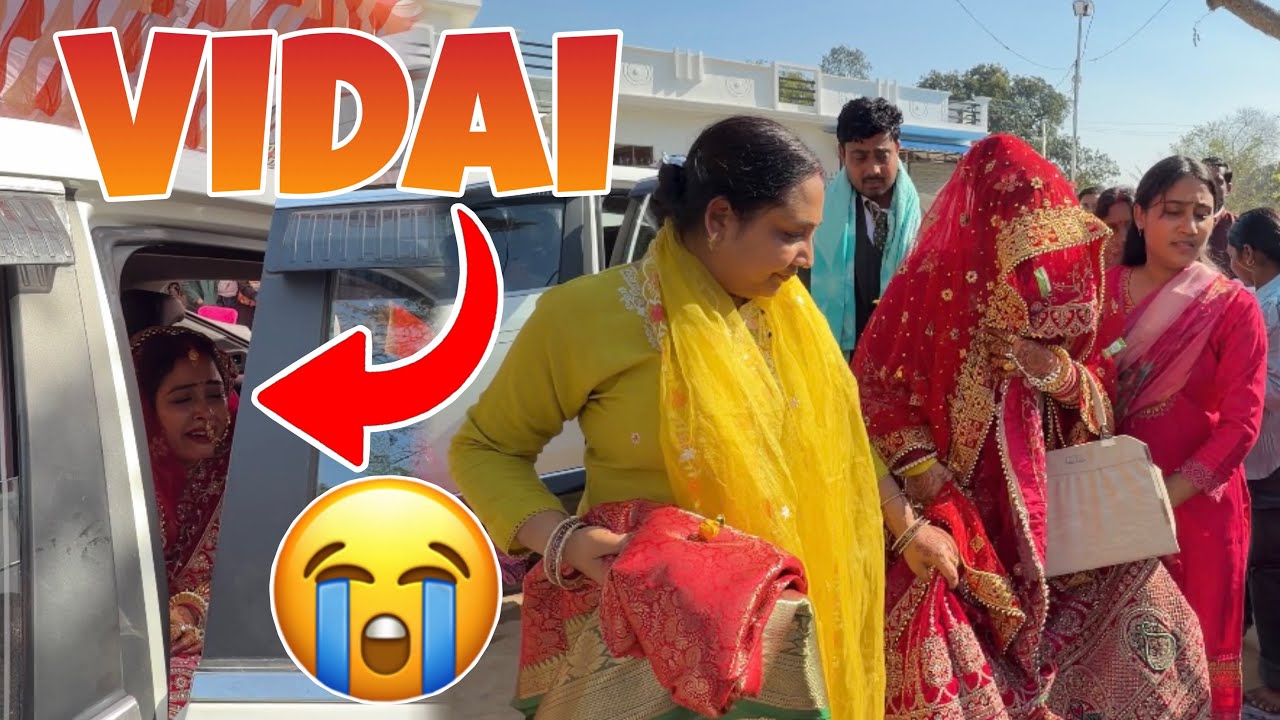 Vidai Mein Sab Ro Pade 💔 | Dulhan Ki Dard Bhari Vidai | Emotional Wedding Vlog