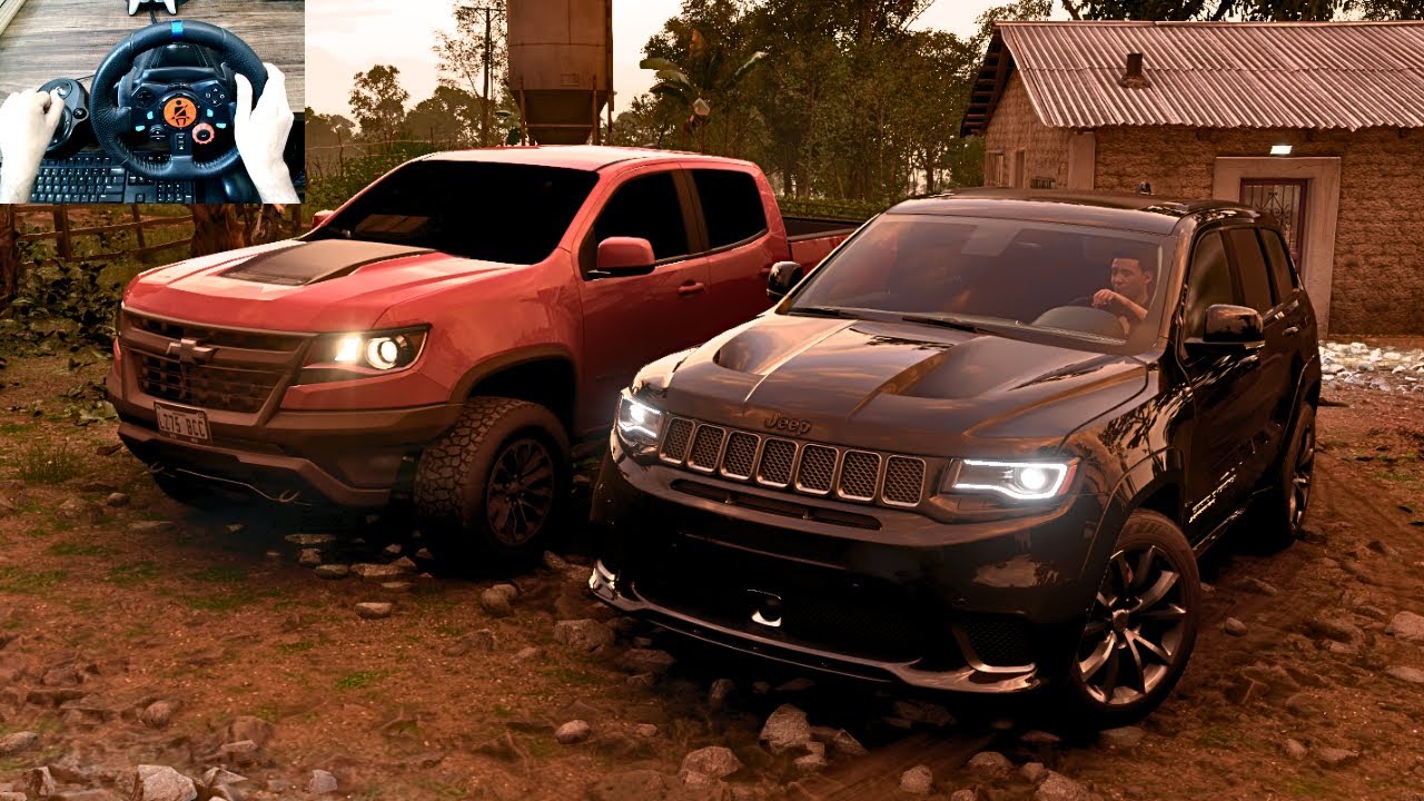 Jeep Grand Cherokee Trackhawk | OFFROADING | Forza Horizon 5 | Logitech G29 Gameplay | #fh5