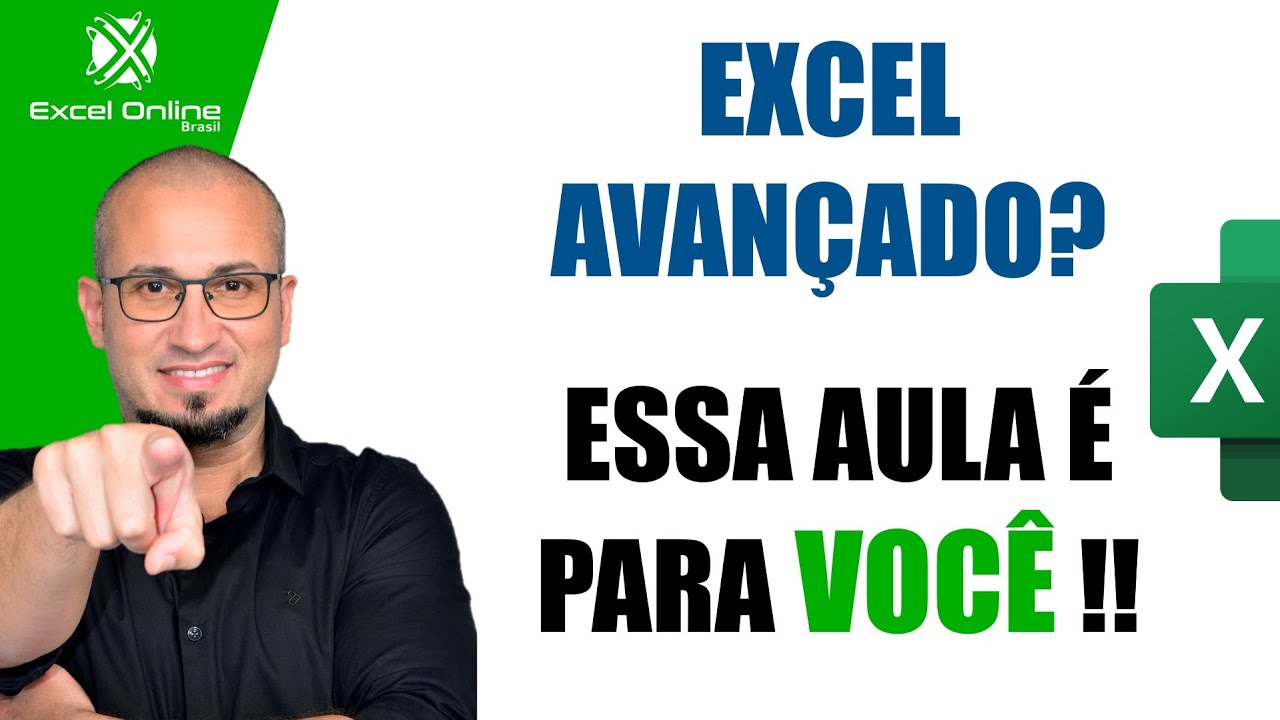 ✅Aula Apenas Para Profissionais Com Excel Avançado!