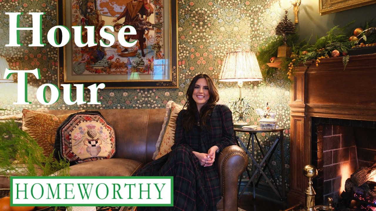CHRISTMAS HOME TOUR | A Glamorously Gut-Renovated Home Full of Vintage Holiday Decor