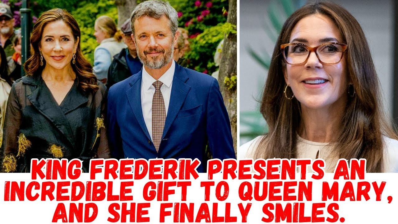 King Frederik presents an incredible gift to Queen Mary, and she finally smiles.