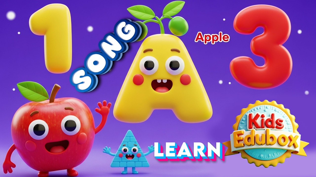 Learn ABC Phonics Shapes Numbers Colors | Kindergarten Educational Videos For 3 Year Olds