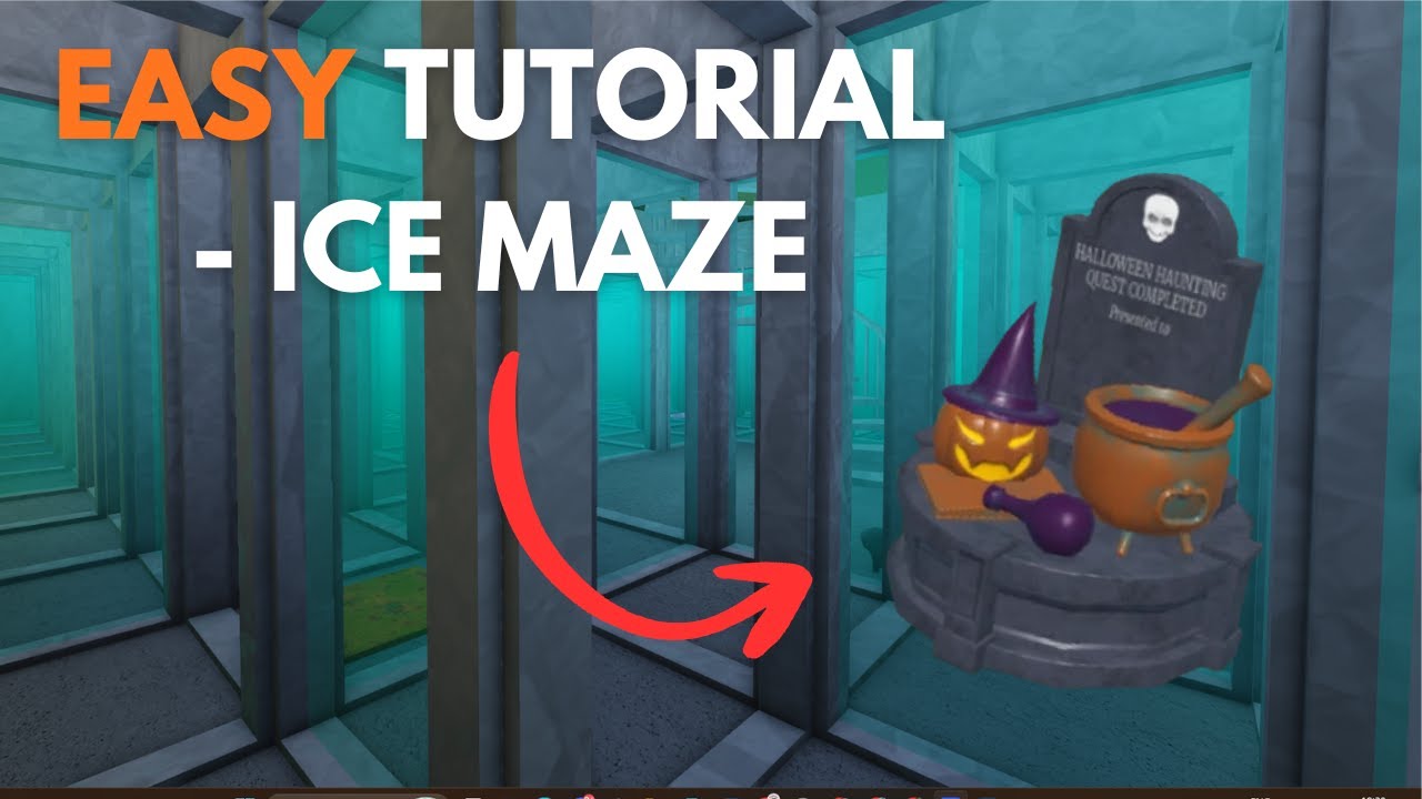 HOW to COMPLETE the ICE MAZE  *EASY TUTORIAL* | Sabrina's quest 2025 | Bloxburg