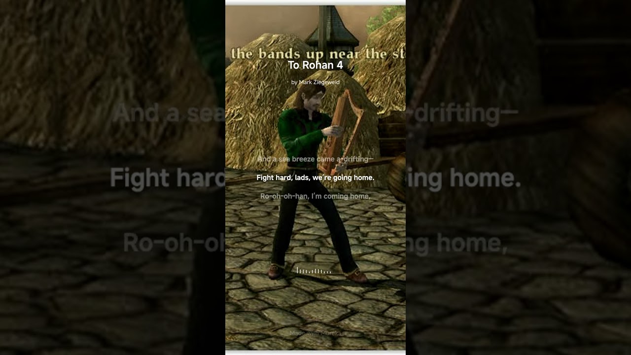 To Rohan AI - A Lord of the Rings Parody