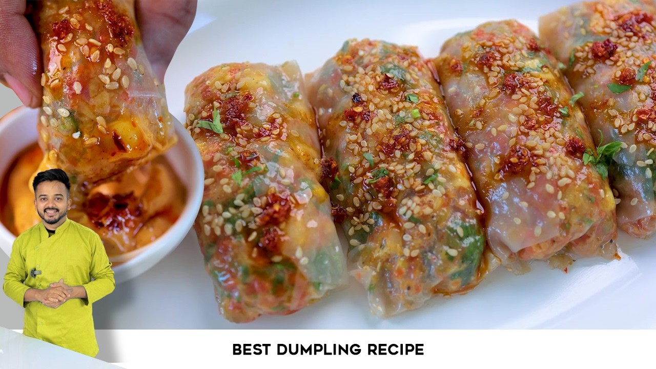 अब हर कोई पूछेगा ये डम्पलिंग्स रेसिपी | Best Veg Dumplings Recipe | Soft और Juicy Dumplings