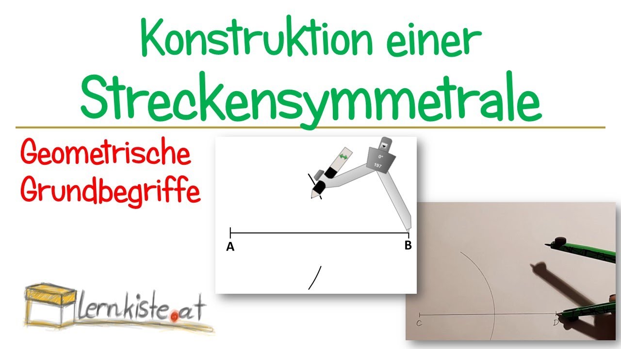 Konstruktion einer Streckensymmetrale