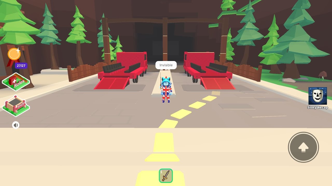 Beating Roblox Break in 2 Hardcore but Invisible!