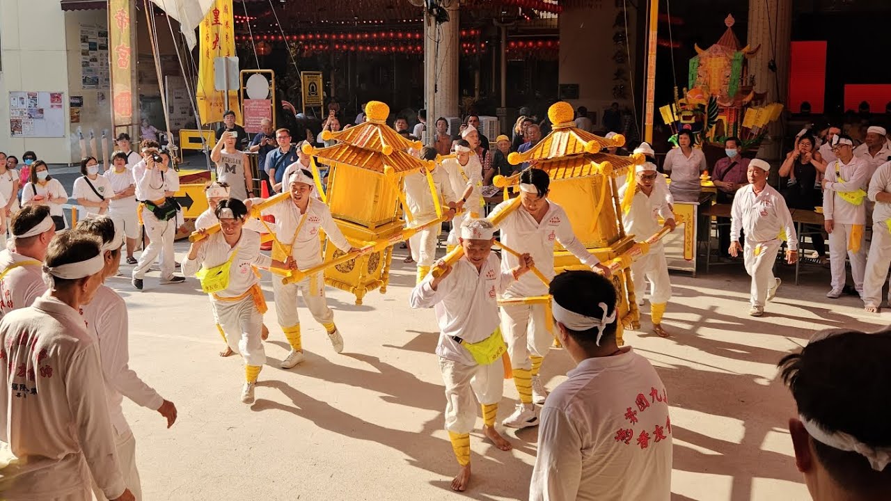 蔥茅園九皇宮恭請九皇大帝聖駕晉殿 Invitation of Nine Emperor Gods on 12/10/23 Nine Emperor Gods Celebrations 2023