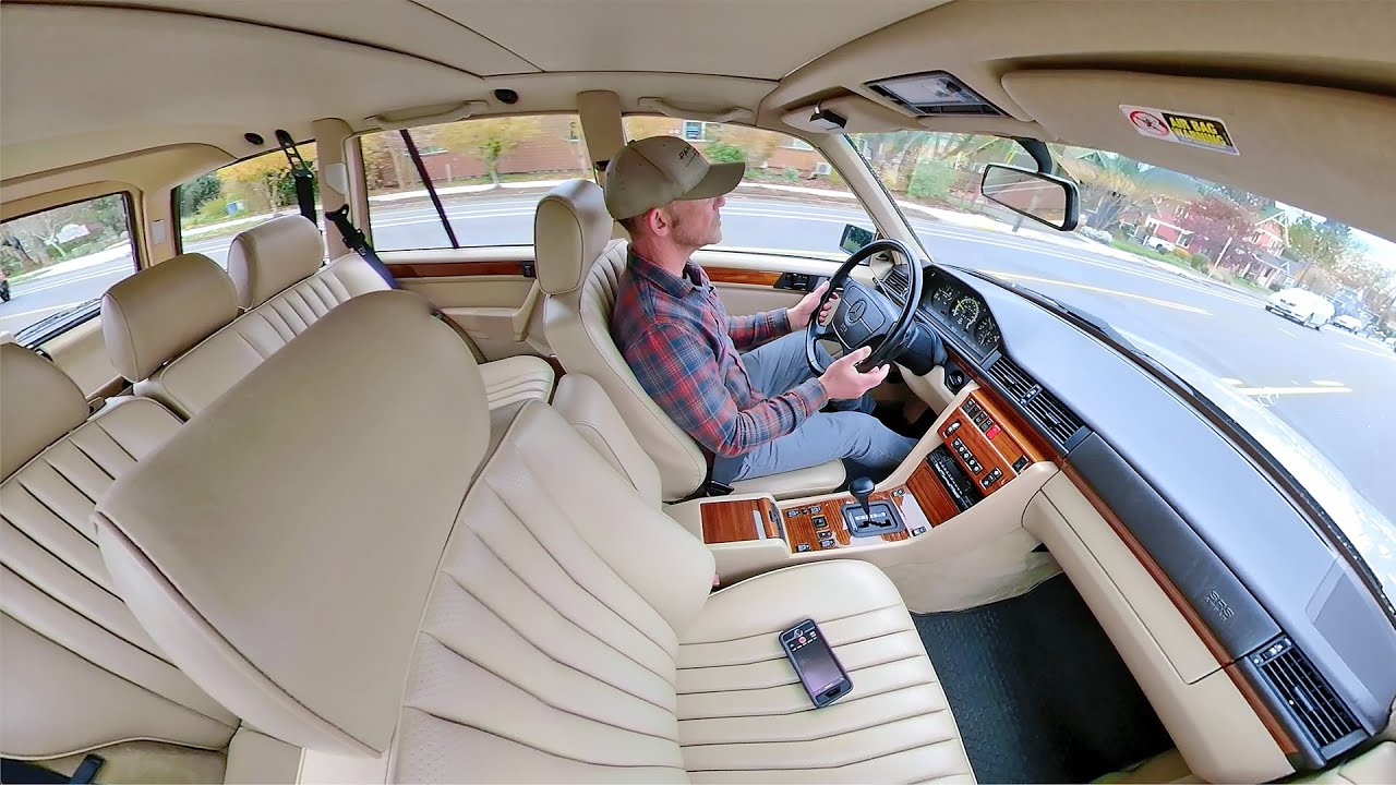 1992 Mercedes 300TE - Cold start and test drive
