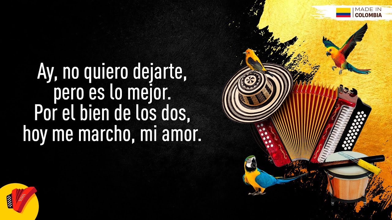 La Magia Murió, Mono Zabaleta & Rolando Ochoa, Video Letra - Sentir Vallenato