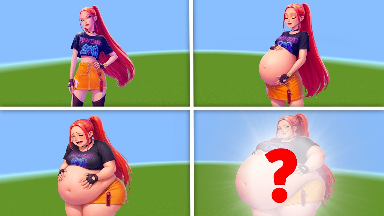 Minecraft Art BUT MIRA BECOMING FATTER