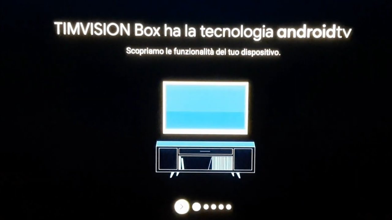 Decoder Tim Box - Android TV - Prima Installazione