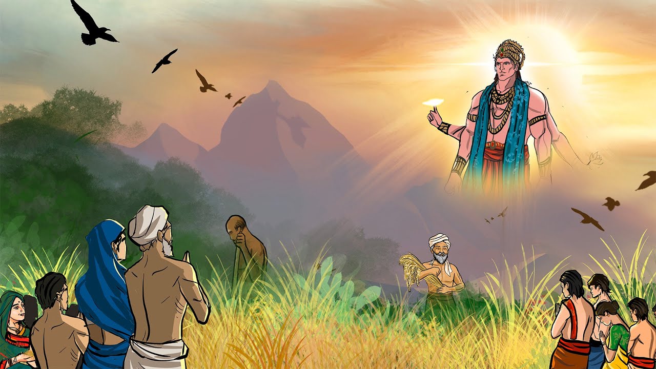 English - Lord Indra's test and Lord Surya’s resolve - Andhra Pradesh Sankranti Katha