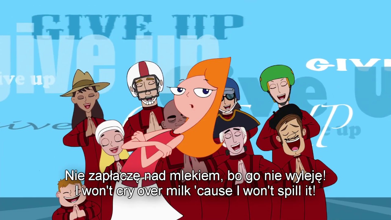 [FHD PL] Fineasz i Ferb - Poddam się [tekst i tłumaczenie angielskie]