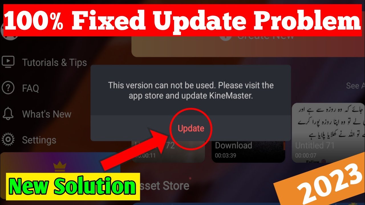 How to Fix Kinemaster Update Error