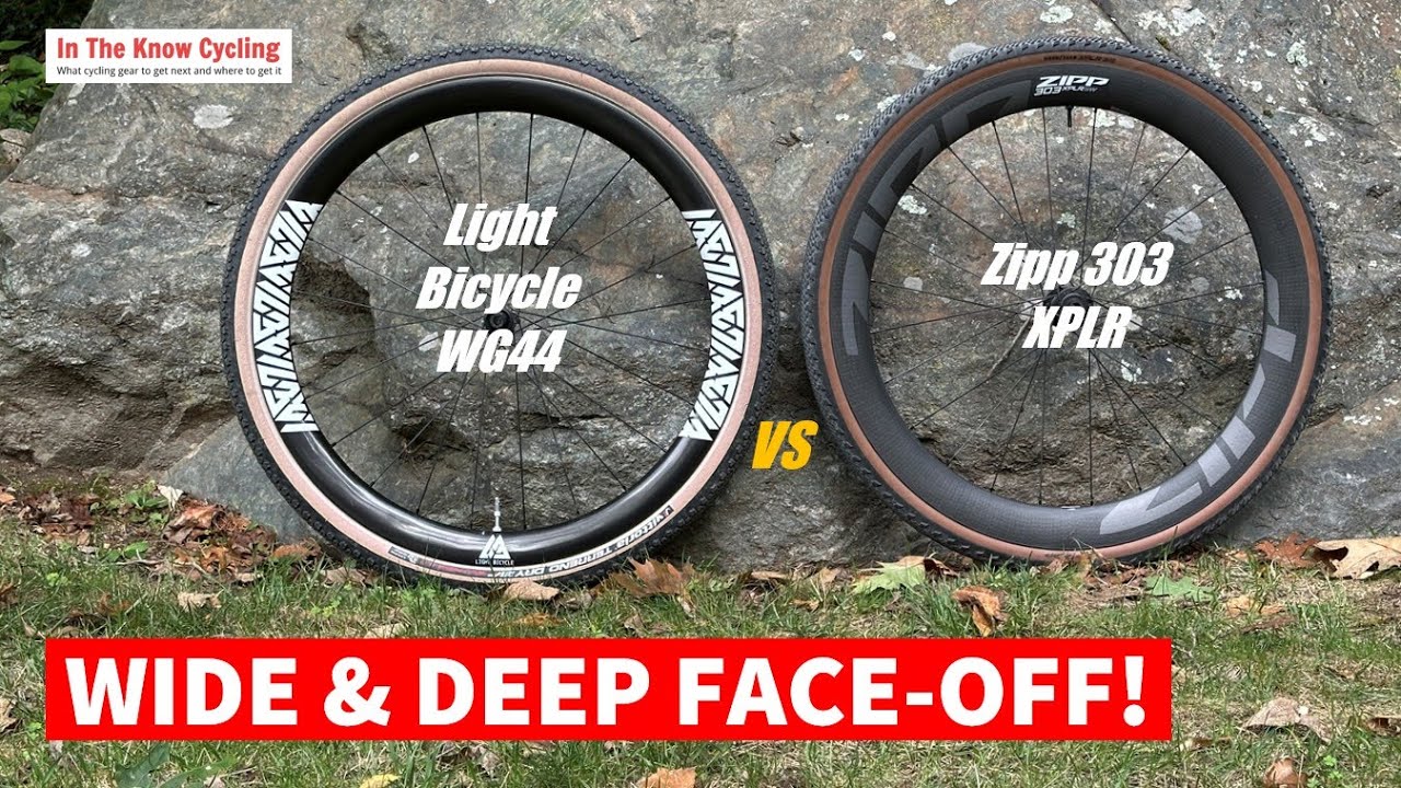 Wide and Deep Gravel Wheelset Performance Comparison