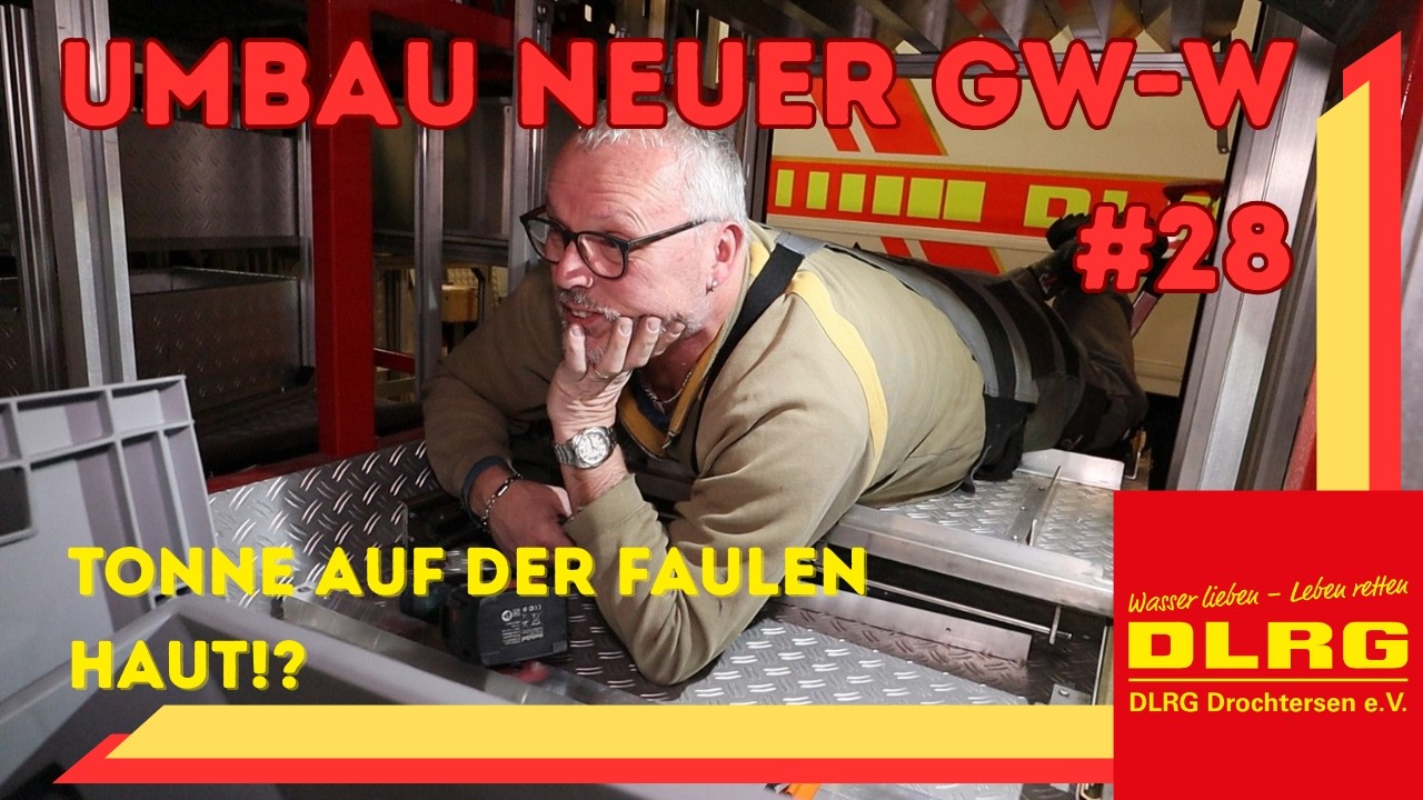 Wir bauen uns einen Ger&auml;tewagen Wasserrettung! - Teil 28 - DLRG Drochtersen #DLRGWellenSchlagen