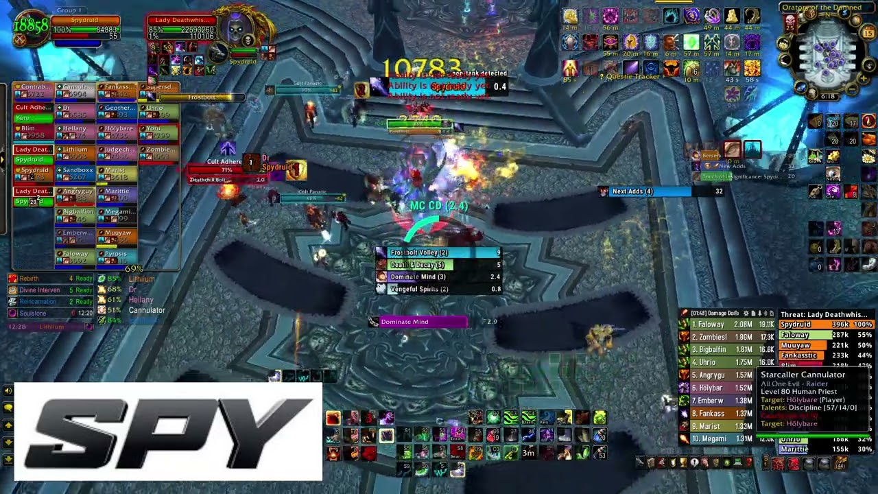 Feral Druid Tank ICC 25 PoV with most Heroics