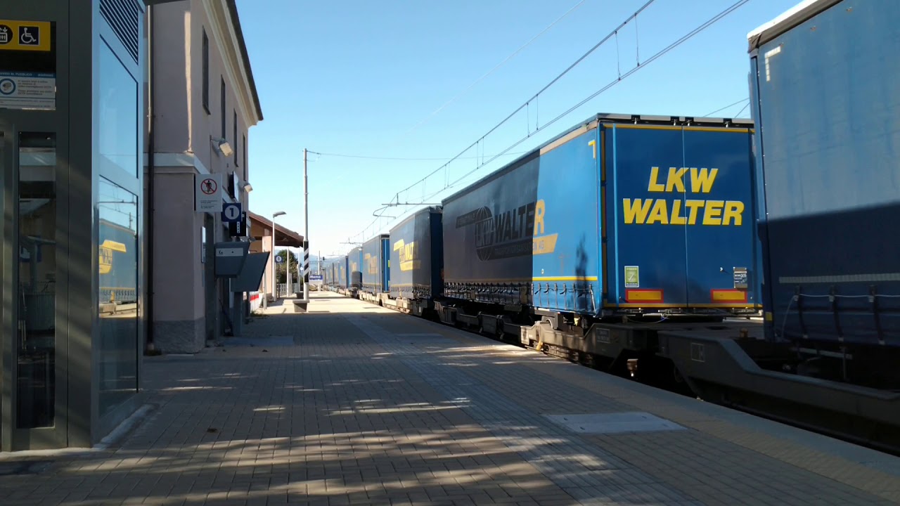 I treni della Novara - Domodossola trainate dalle E486 e dalle Re 475 di BLS cargo (Parte 2/2)