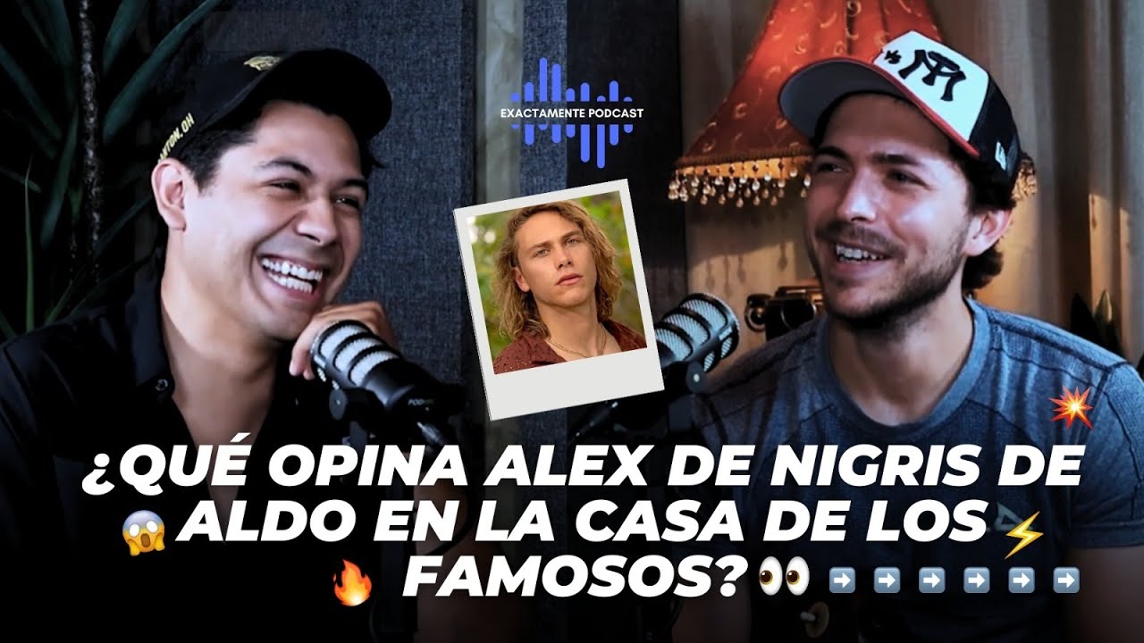El primer podcast de Alex De Nigris SIN FILTROS🔥 | Nos cuenta de su vida y del apoyo para Aldito