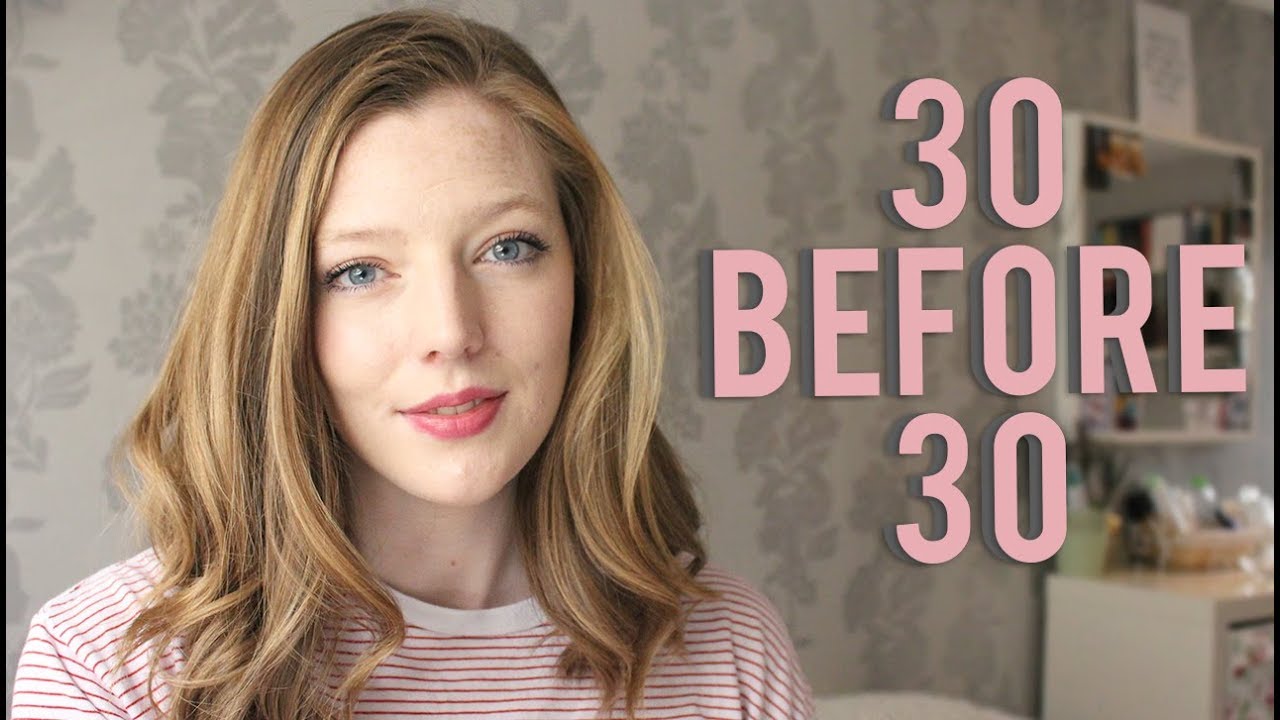 MY 30 BEFORE 30 LIST ✨ | The Book Belle