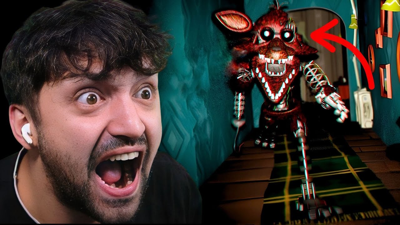 KOMŞUM GECEYİ KABUSA ÇEVİRDİ! (Hello Neighbor Nightmare  Foxy Modu)