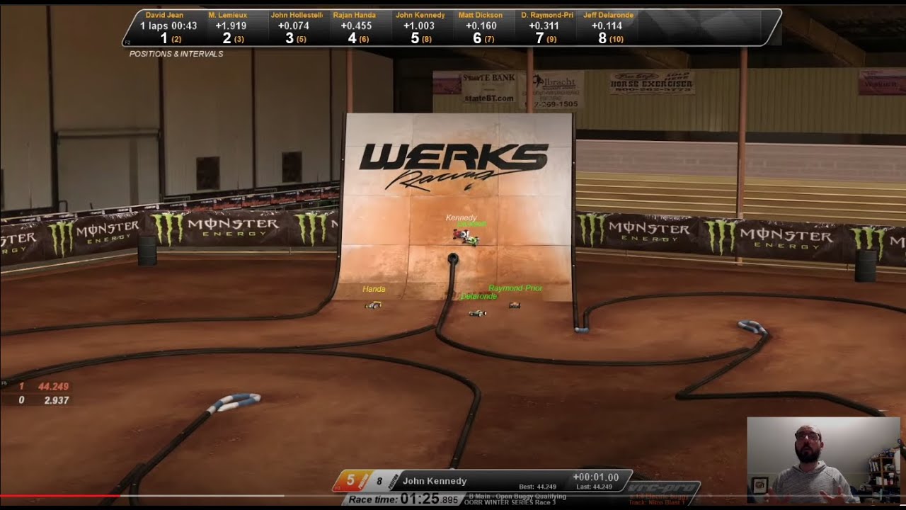 VRC Pro Nitro Blast 1 MOD Buggy B-MAIN Race - Netcruzer RC