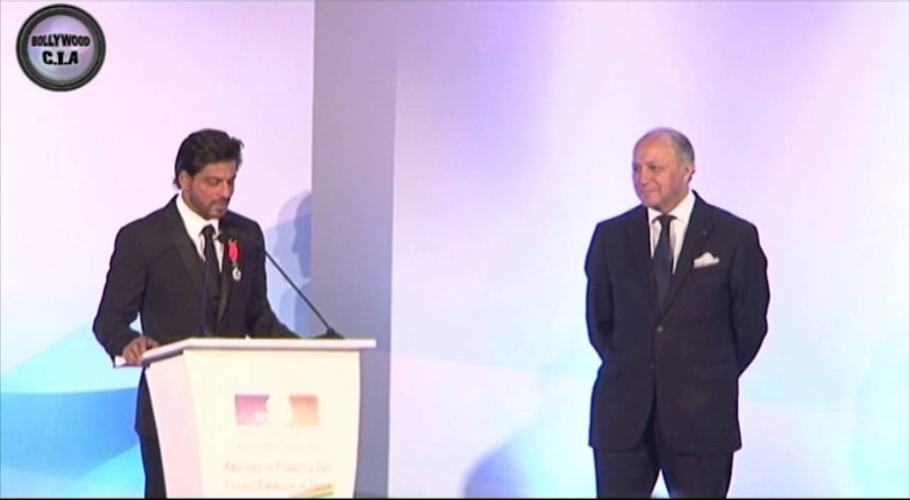 Shahrukh Khan receives FRENCH HONOUR!