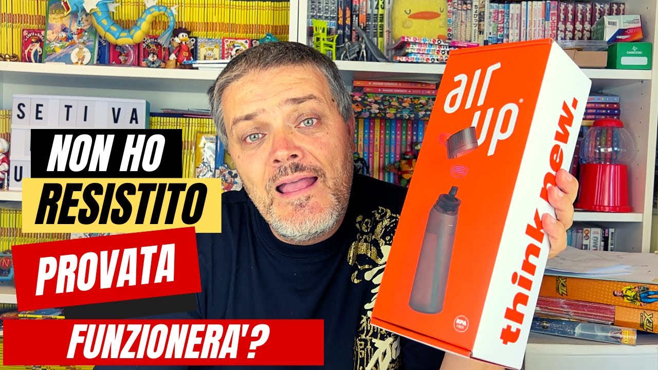 Ho provato la borraccia rivoluzionaria Air Up - Funziona davvero?