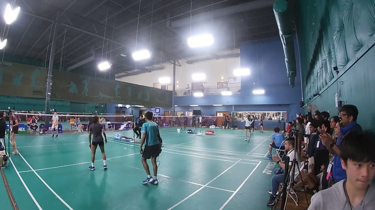 2023 JIT U15 XD Quarterfinal Akshay Sasha & Lydia Justin 2/4