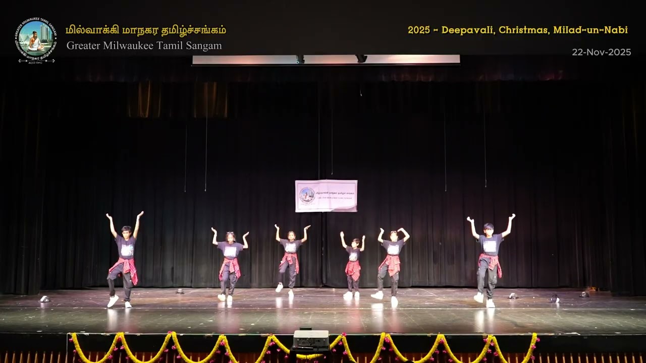 Shooting Stars | Greater Milwaukee Tamil Sangam | 2025 Deepavali, Christmas, Milad-un-Nabi