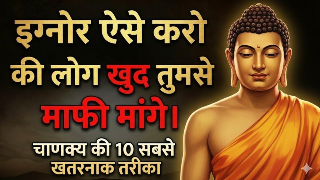 चाणक्य नीति  - इग्नोर करना सीखो 10 उलटे तरीके जो दुश्मन को अंदर से तोड़ देंगे | Chanakya Niti part 2