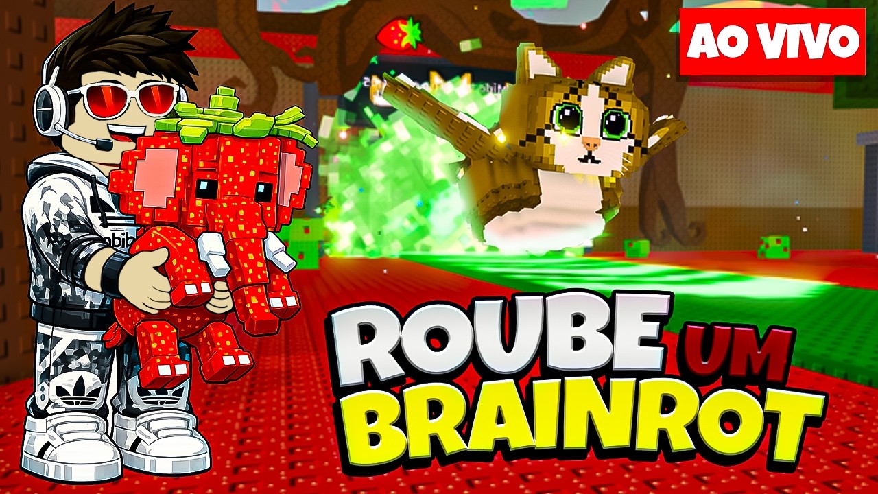 😲LIVE ON 🔴 CHEGA COM AS LA SECRETA 🔥 TROCANDO BRAINROTS RAROS 🎈 - ROUBE UM BRAINROT AO VIVO 🔥😲