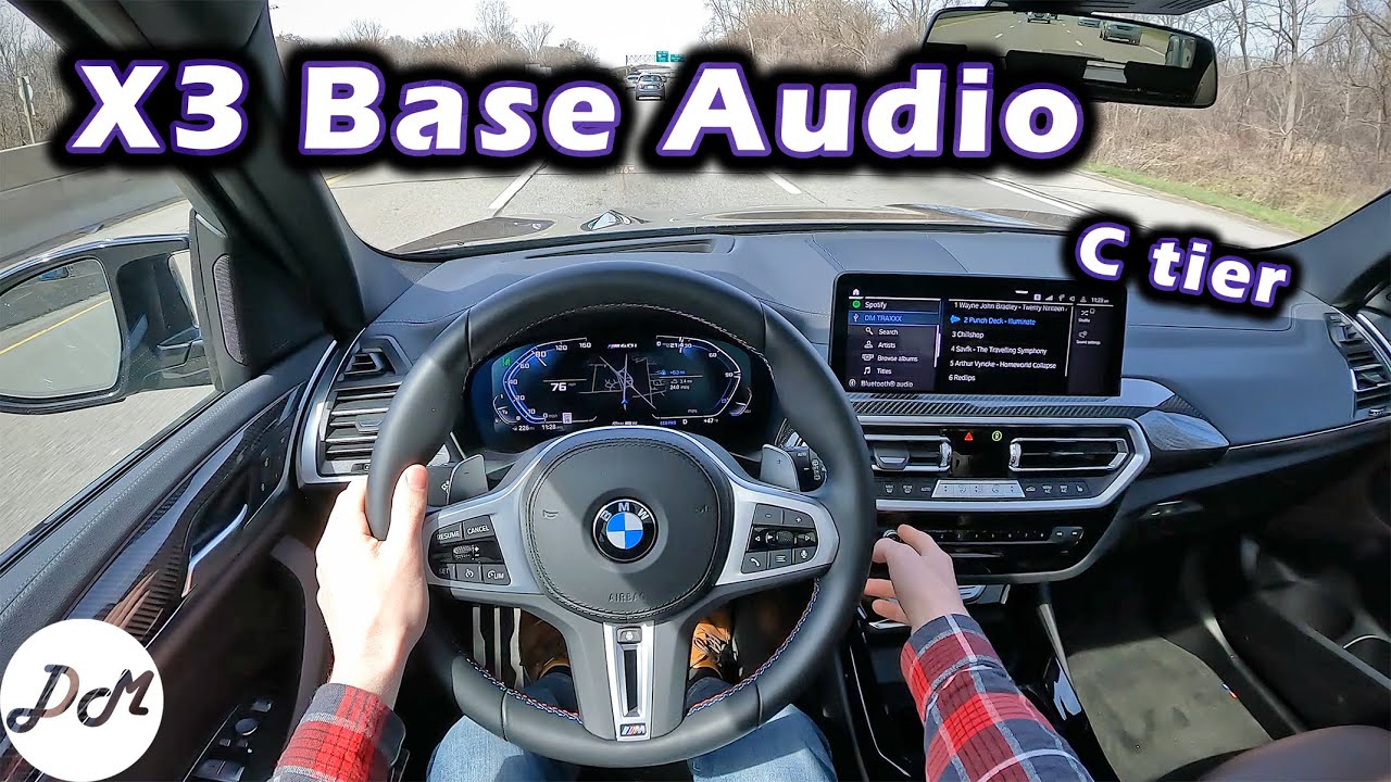 2022 BMW X3 &ndash; 12-speaker Sound System Review | Apple CarPlay & Android Auto