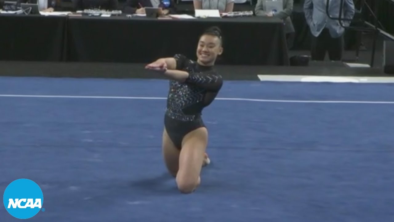 Leanne Wong: Floor routine at 2024 NCAA championship