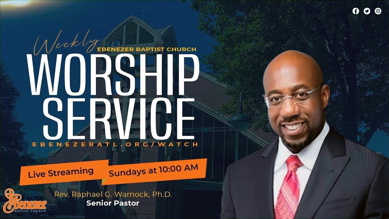 February 8, 2026 - Sunday Worship Service | Ebenezer Baptist Church, Atlanta GA