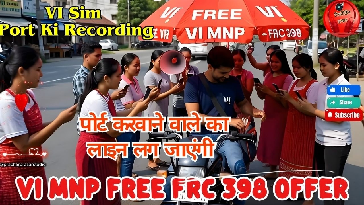 Vi5g MNP sim bechne ka recording ! FRC 398 offer ! simport to vi free !! #viralshort #trending2026