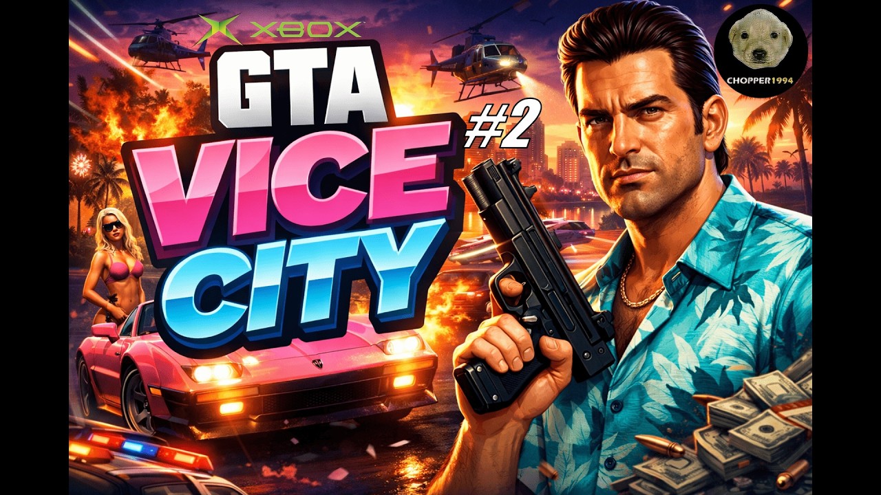GTA Vice City (Xbox original версия) - Стрим #2