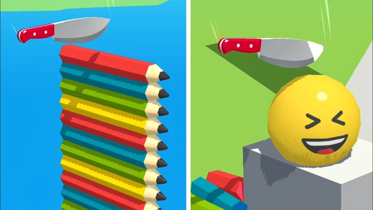 Slice It All Game! Satisfying and Relaxing ASMR Slicing Video