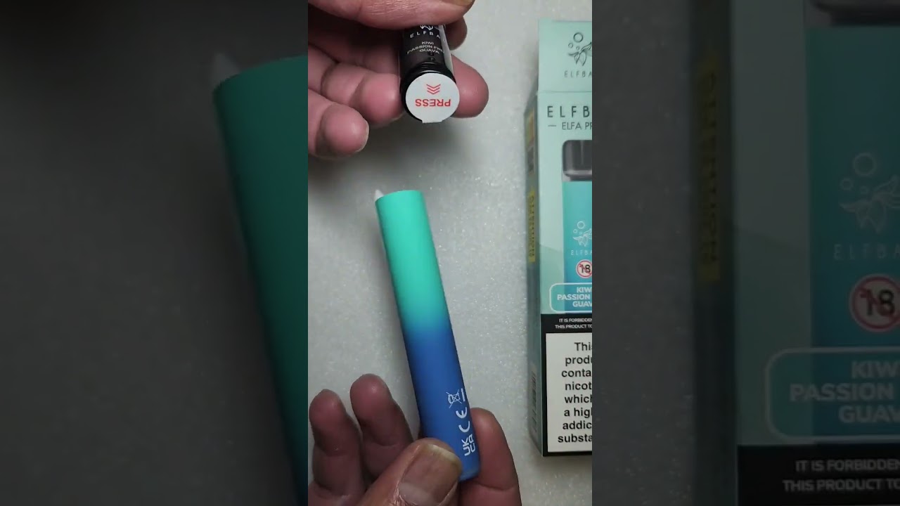 ELFA PRO ( Prefilled POD Kit ) kiwi passion fruit guava #vap #rechargeablepod #newpod