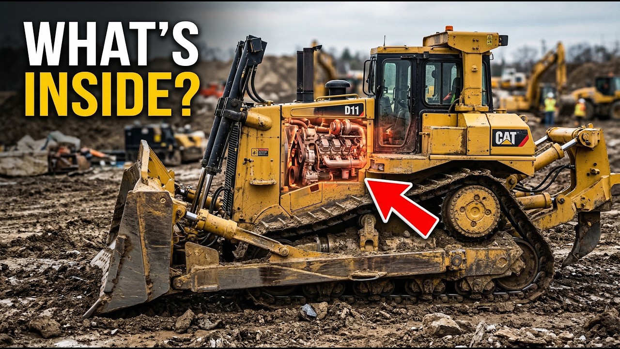 How Bulldozers Really Work — The Physics Behind These Monsters