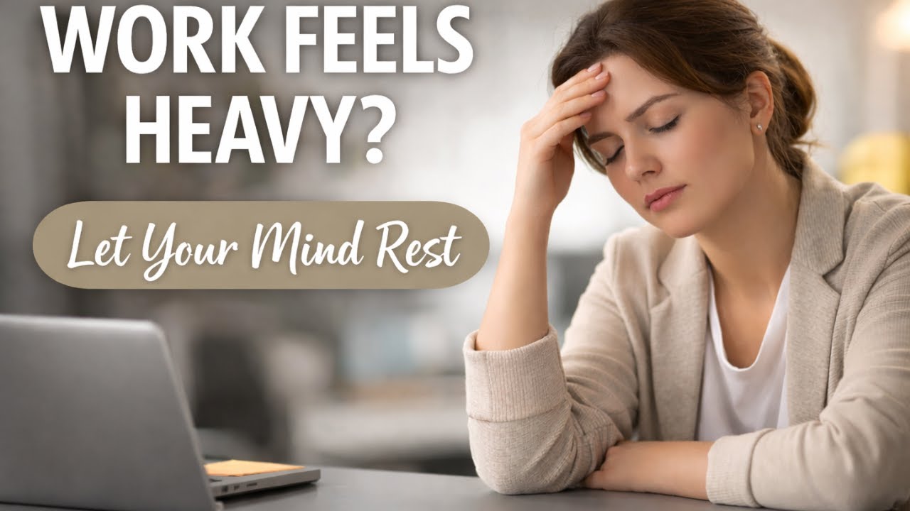 How to Manage Your Mind When Work Feels Heavy | Calm Guidance for Busy Professionals🌿 #motivation