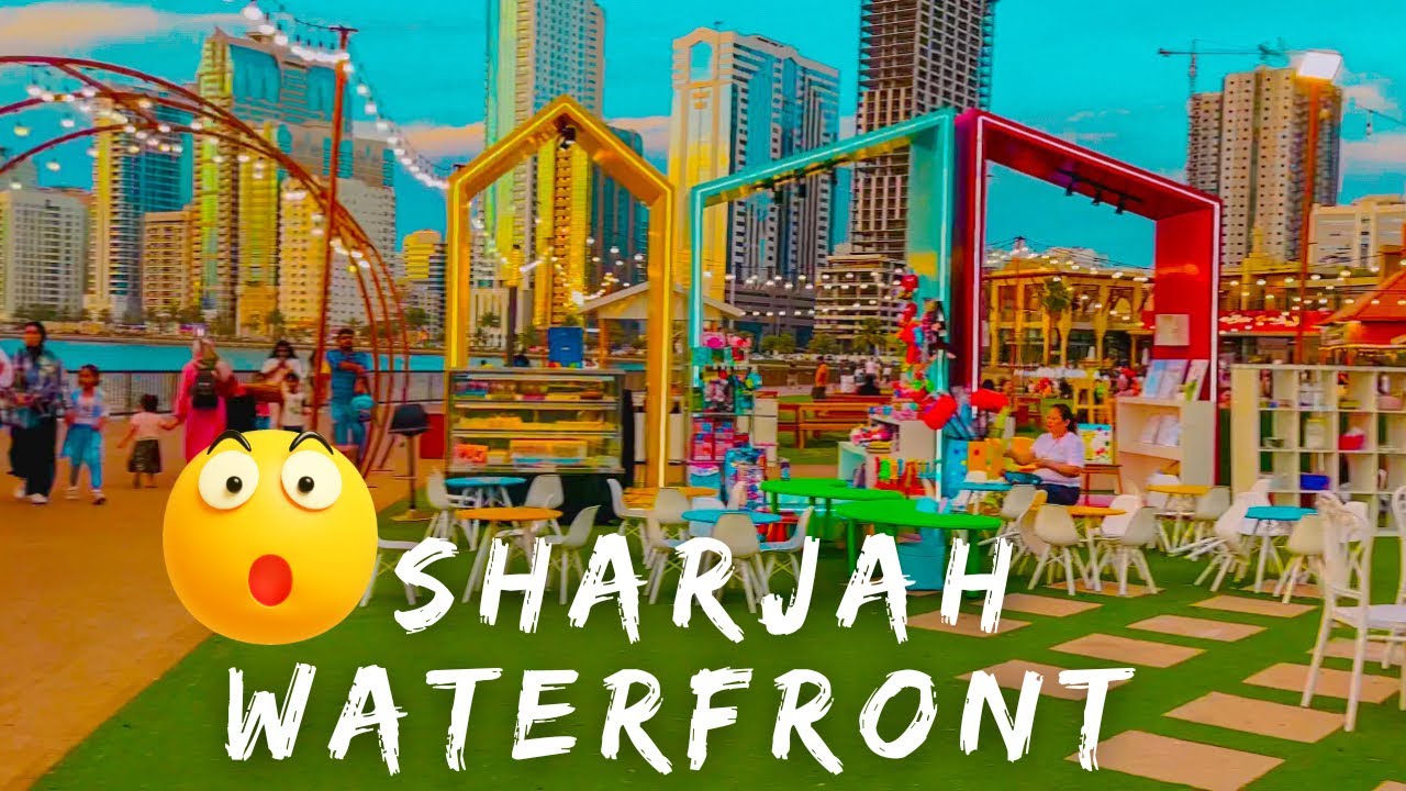Sharjah Top FREE Places to Visit | Al Majaz Waterfront | 4K | Parks & Gardens