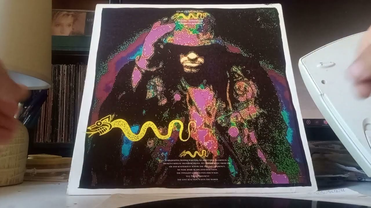 [for sale, check description] ZODIAC MINDWARP AND THE LOVE REACTION: High Priest Of Love EP