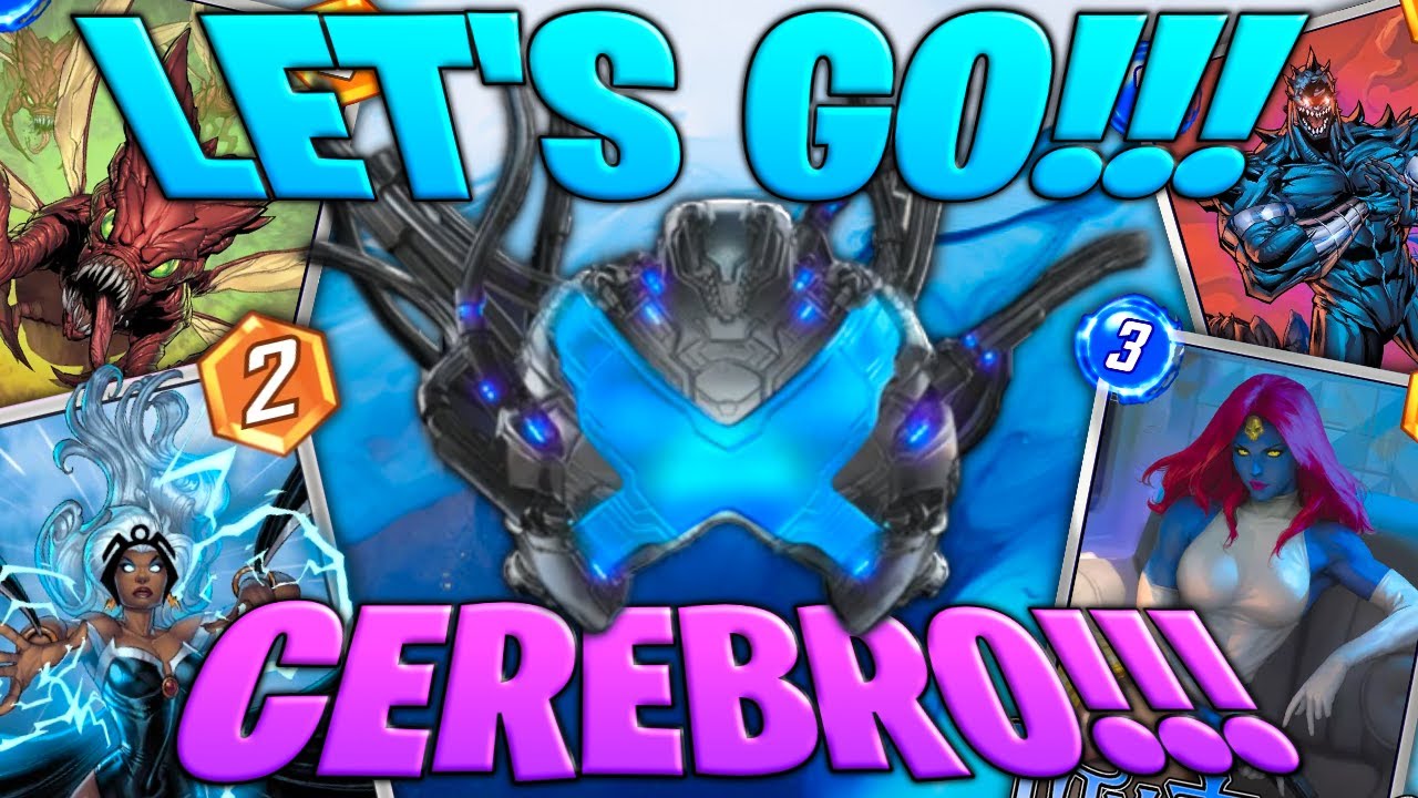 Let's Go Cerebro!! - C2 Deck - Marvel Snap Deck